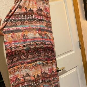 Just Be Multicolor Patterned Fabric